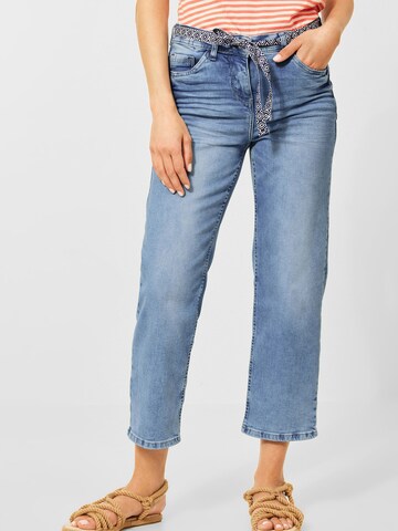 CECIL Regular Jeans in Blauw: voorkant