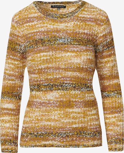 KOROSHI Pullover in gelbmeliert, Produktansicht