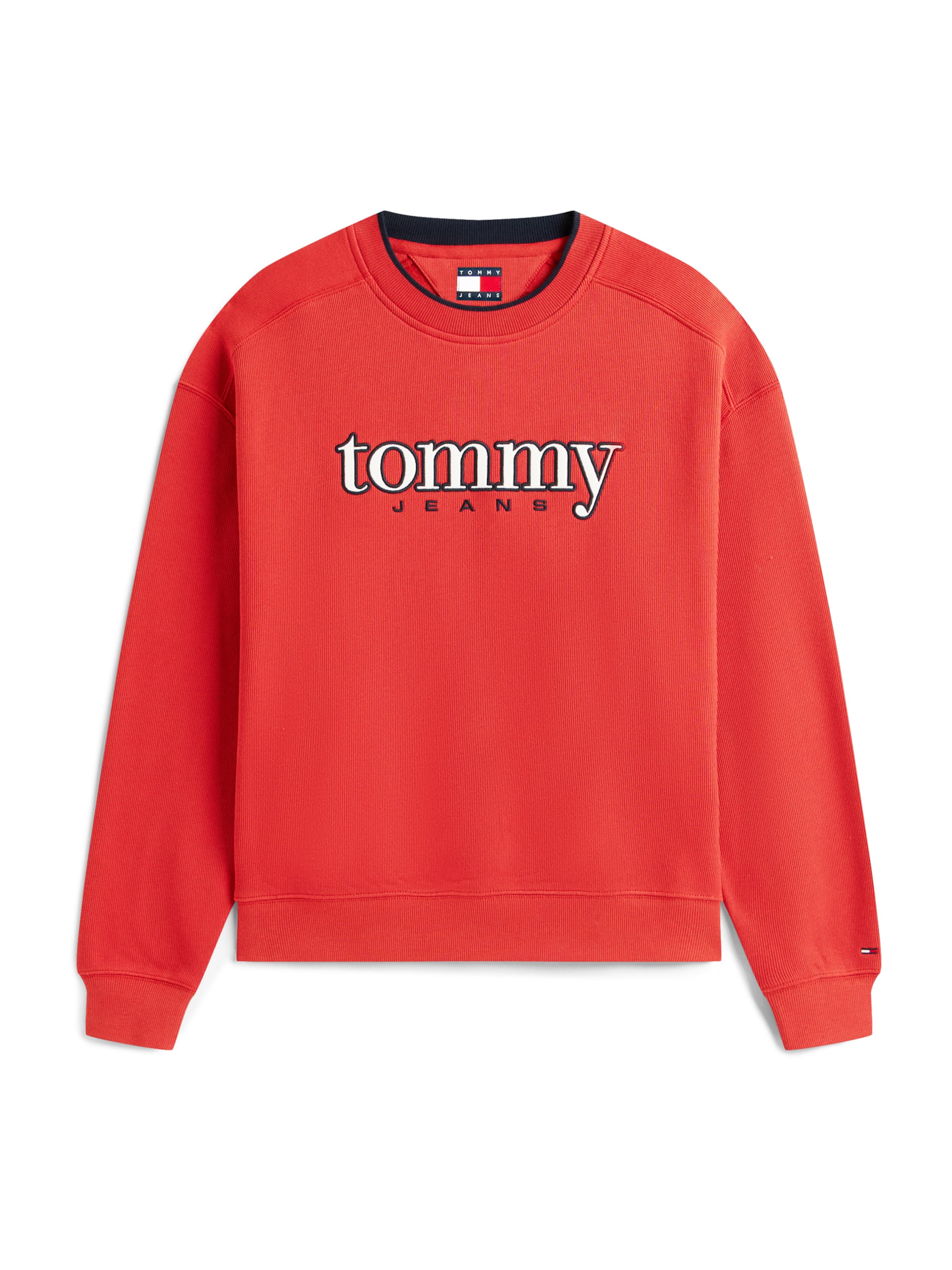 Tommy Jeans Mikina '90S' - Červená: predná strana