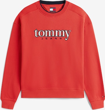 Tommy Jeans Sweatshirt '90S' in Red: front