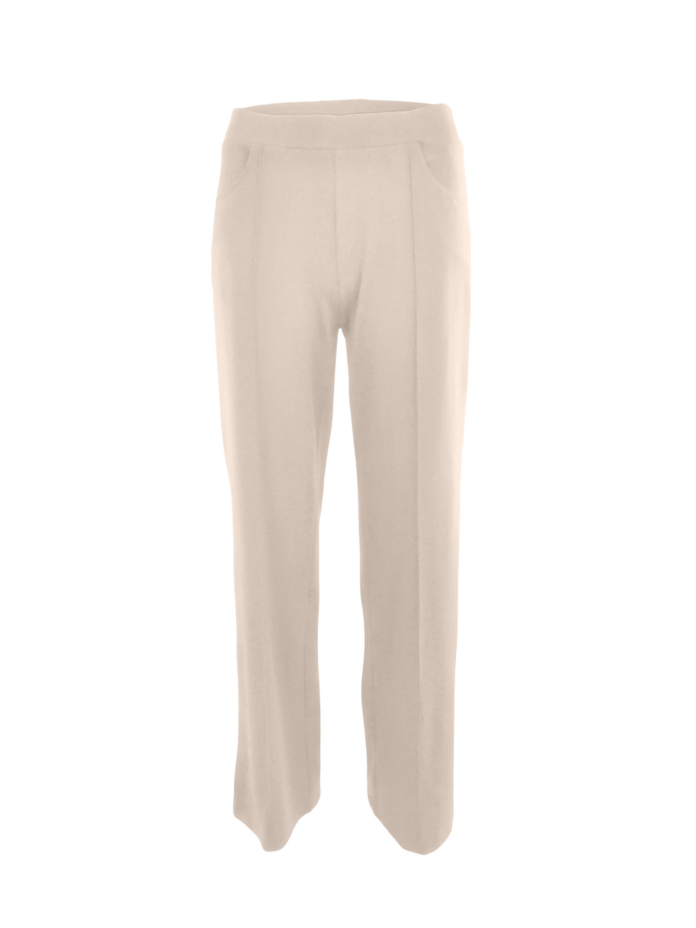 Wide Leg Pantalon Navigazione en beige : devant