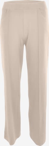 Navigazione Wide leg Trousers in Beige: front