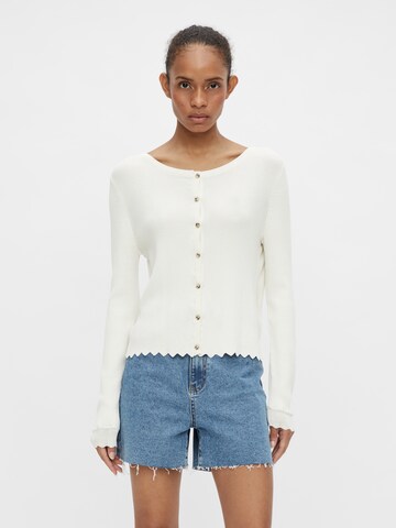 OBJECT Knit Cardigan 'Harriet' in White: front