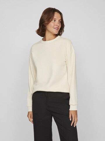 VILA - Sweatshirt 'VISandy' em bege: frente