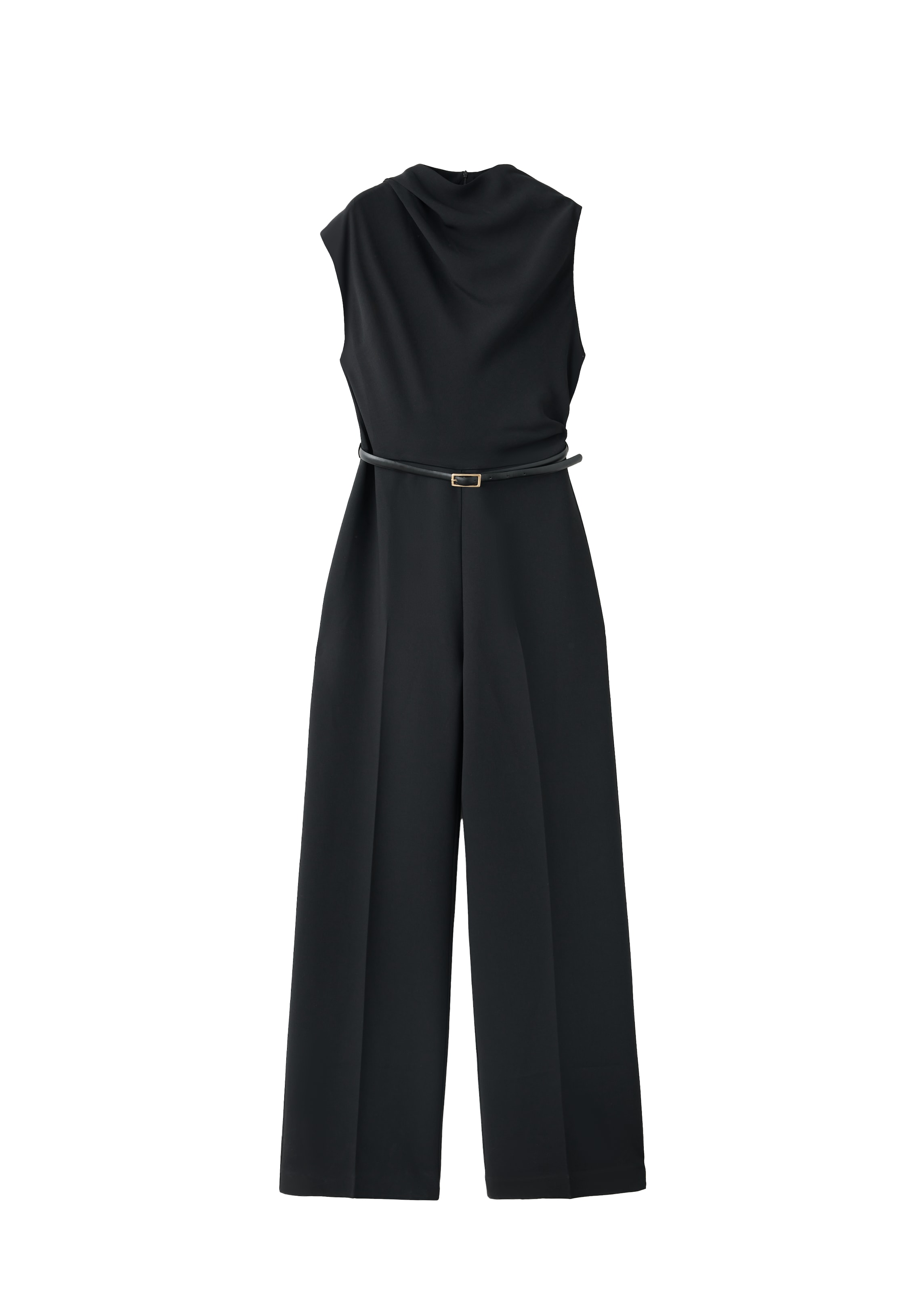Tuta jumpsuit 'Madison' di MANGO in nero: frontale
