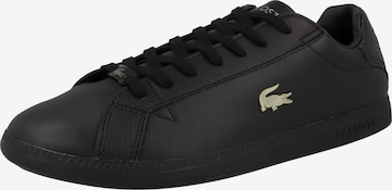 LACOSTE Sneaker low in Schwarz: predná strana