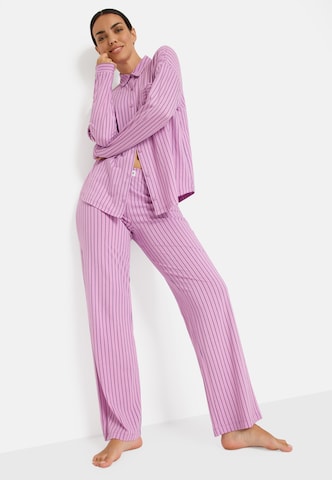 LSCN by LASCANA Pajama pants in Purple