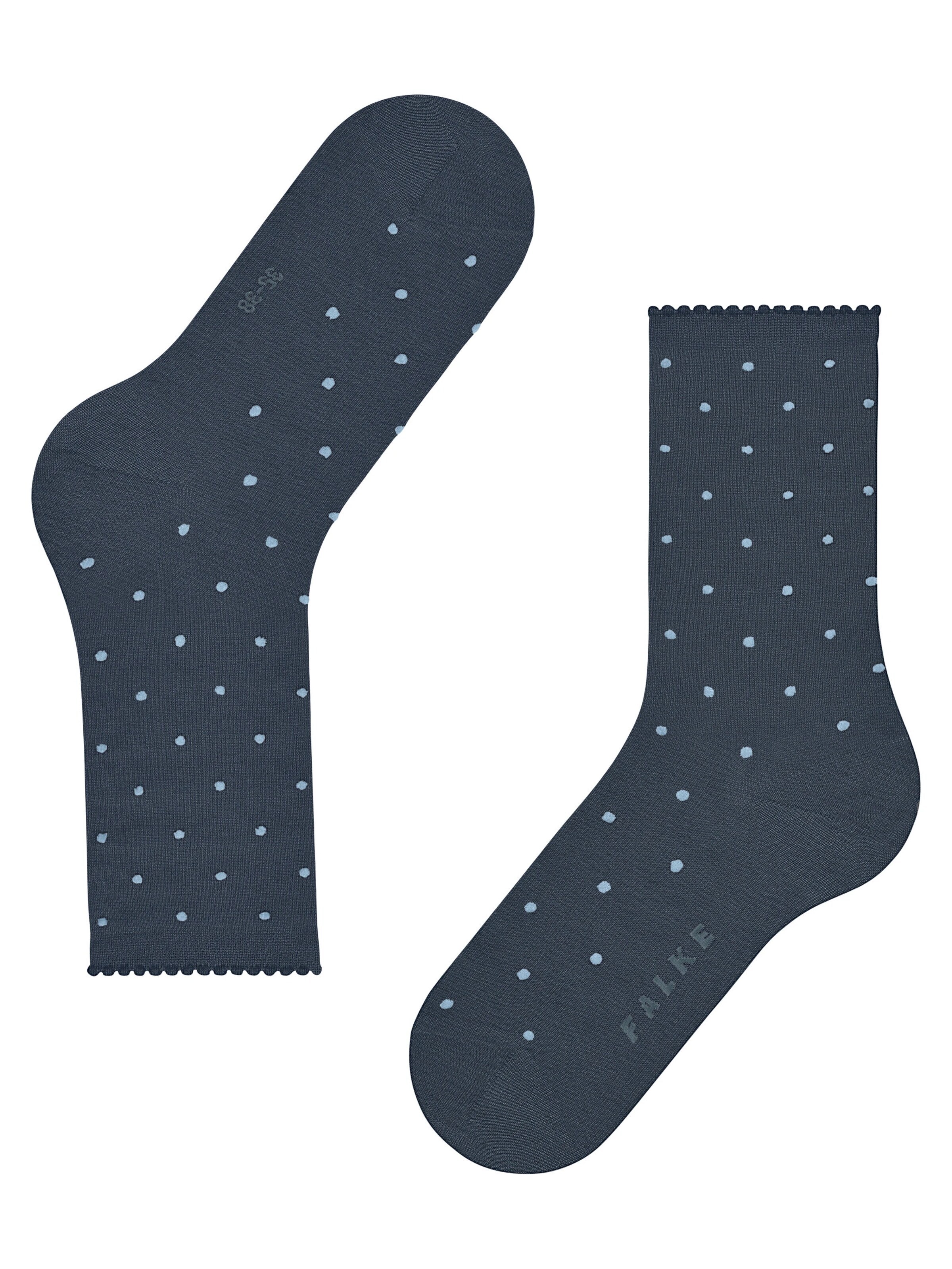 FALKE Socks 'Spike Dot' in Blue