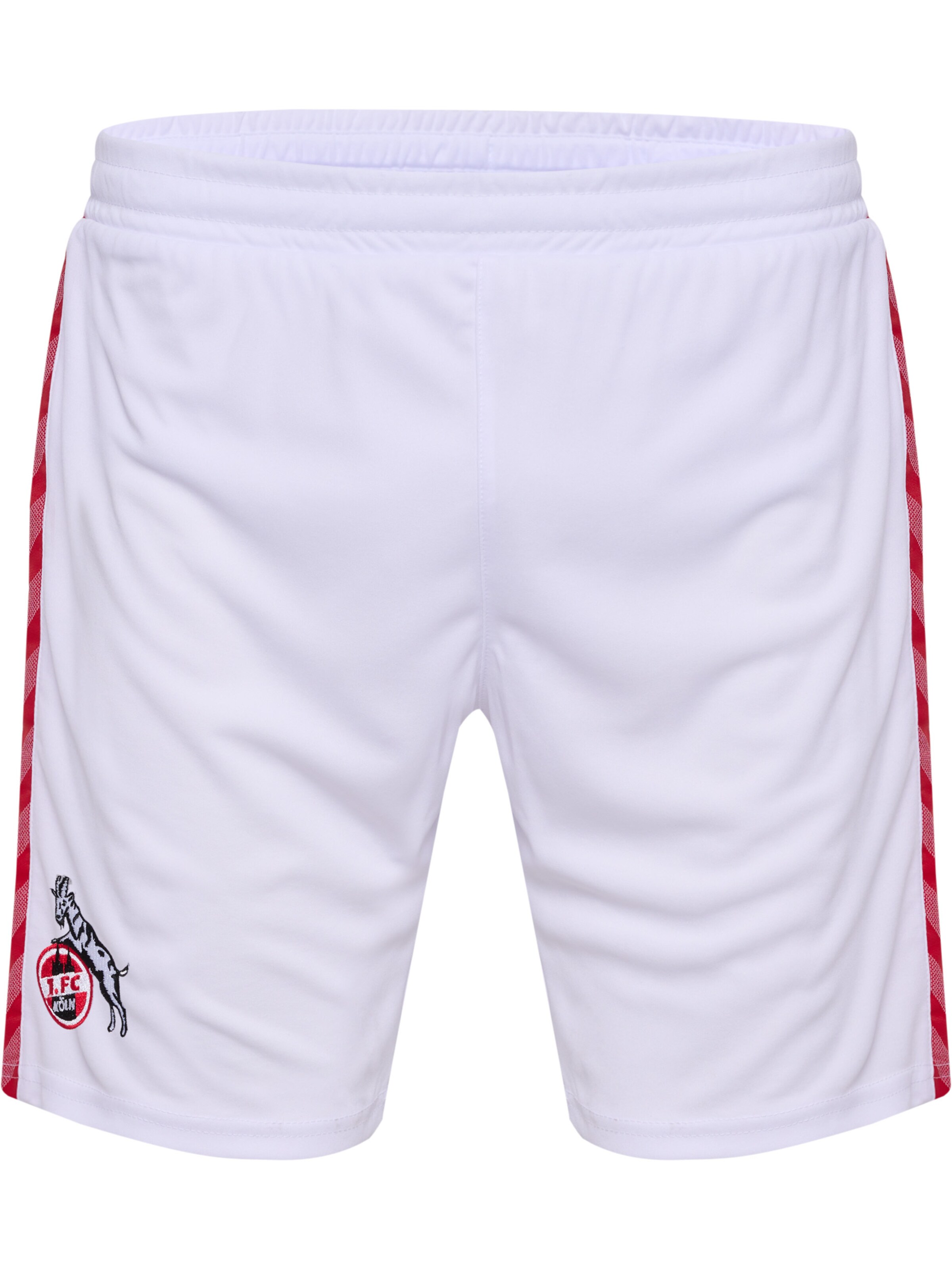 Hummel Regular Sportshorts in Weiß: Vorderseite
