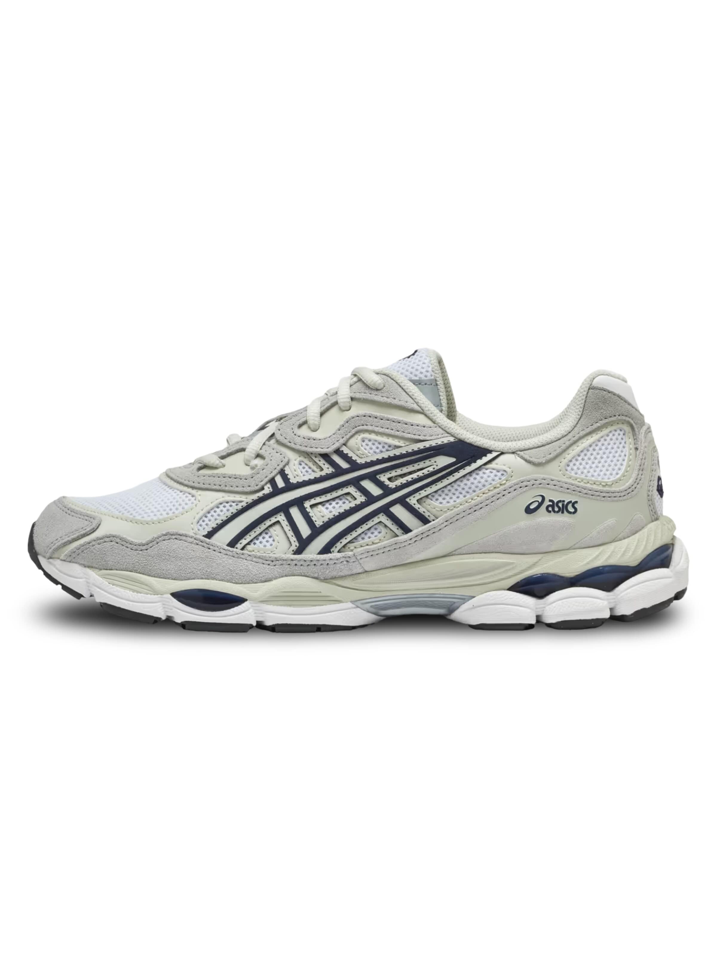 ASICS SportStyle Sneaker low 'Asics Gel-NYC White Midnight Navy Grey' in 36 in grau, Produktansicht