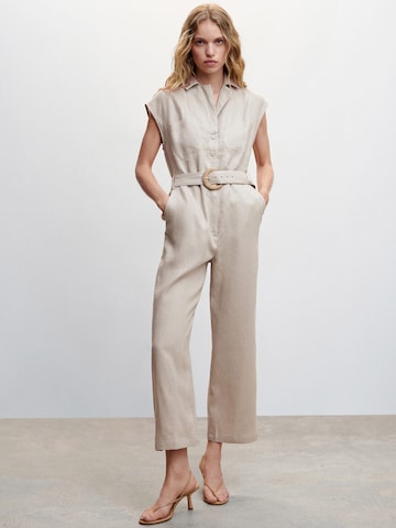 MANGO Jumpsuit 'QUITO' in Grau