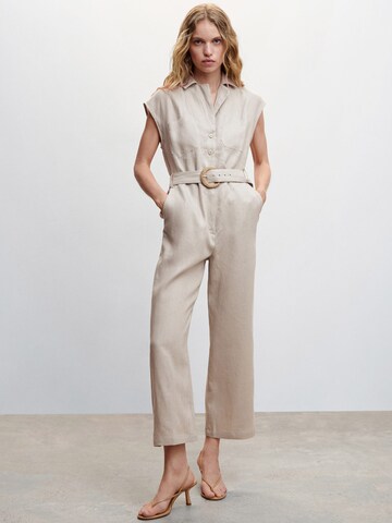 MANGO Jumpsuit 'QUITO' i grå