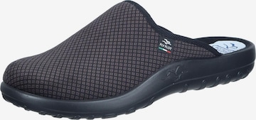 FLY FLOT Hausschuh in Braun: Vorderseite