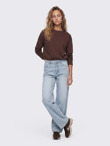 Sweat-shirt 'Penny' studioselect en marron