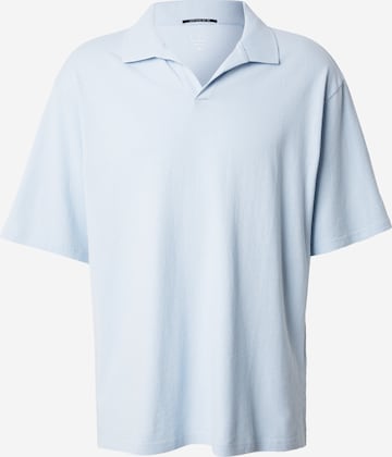 QS Poloshirt in Blau: Vorderseite
