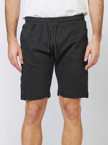 KOROSHI Slimfit Spodnie w kolorze czarny
