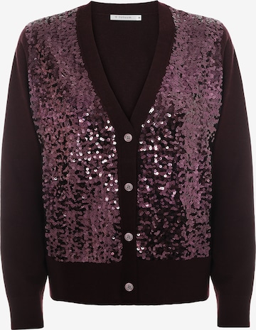 TATUUM Collegetakki värissä lila: etupuoli