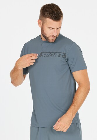 ENDURANCE Performance shirt 'Warenery' in Blue: front