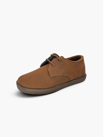 Chaussure basse Pisamonas en marron : devant