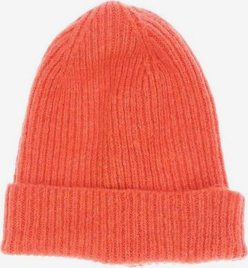 MORE & MORE Hat & Cap in One size in Orange: front