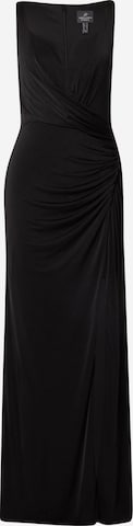 Robe de soirée Adrianna Papell en noir : devant