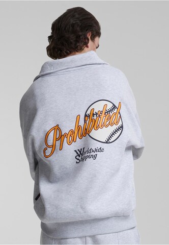 Prohibited Sweatshirt in Grau: Vorderseite