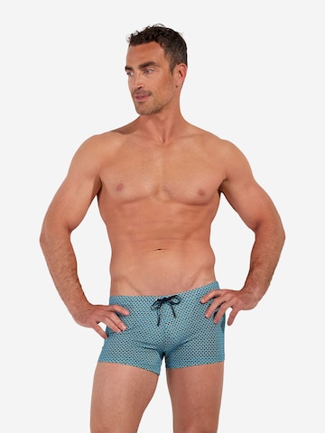 Shorts de bain ' Swim Shorts Espresso ' HOM en bleu : devant