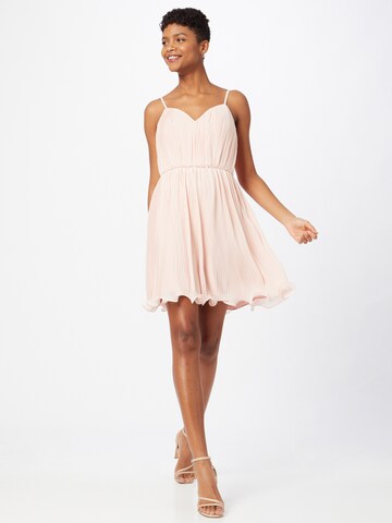 Robe de cocktail Laona en rose