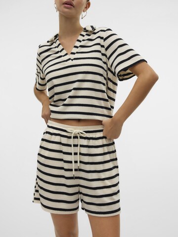 VERO MODA Loosefit Broek 'VMEmeli' in Wit