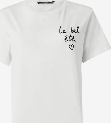 T-shirt 'BORA' Weekend Max Mara en blanc : devant