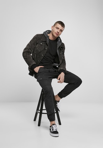 Brandit Between-Season Jacket in Black