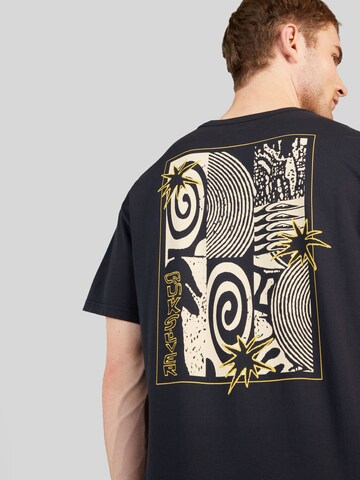 T-Shirt 'FALL CITY' QUIKSILVER en noir