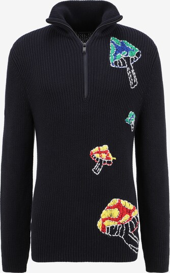 ABOUT YOU REBIRTH STUDIOS Pullover 'Drykorn Upcycled Mushroom' in blau / mischfarben, Produktansicht