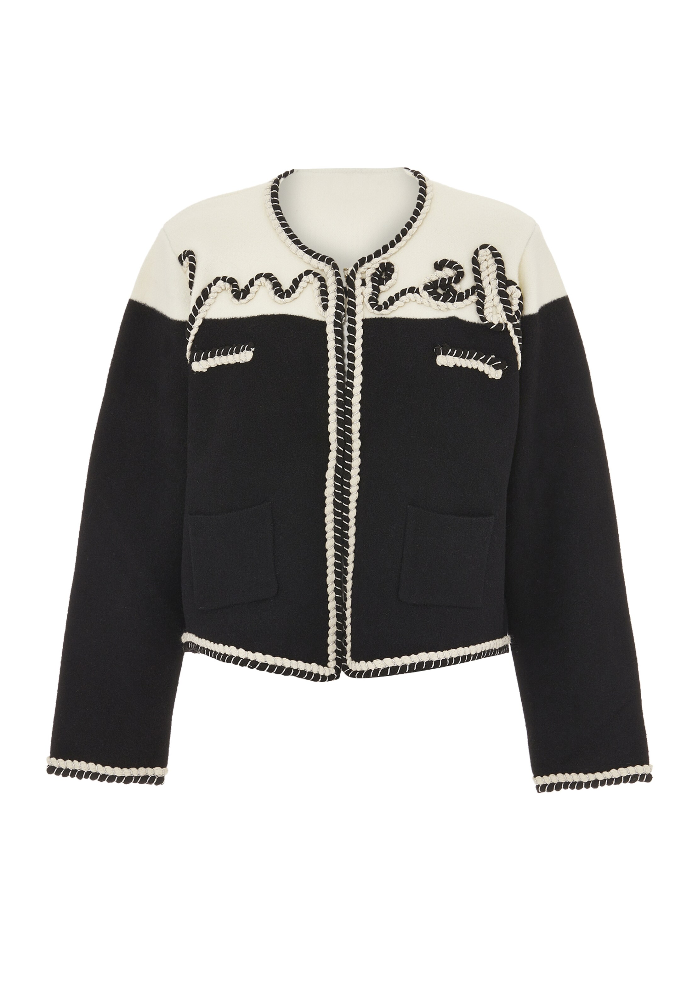 Cardigan CHANI en noir : devant