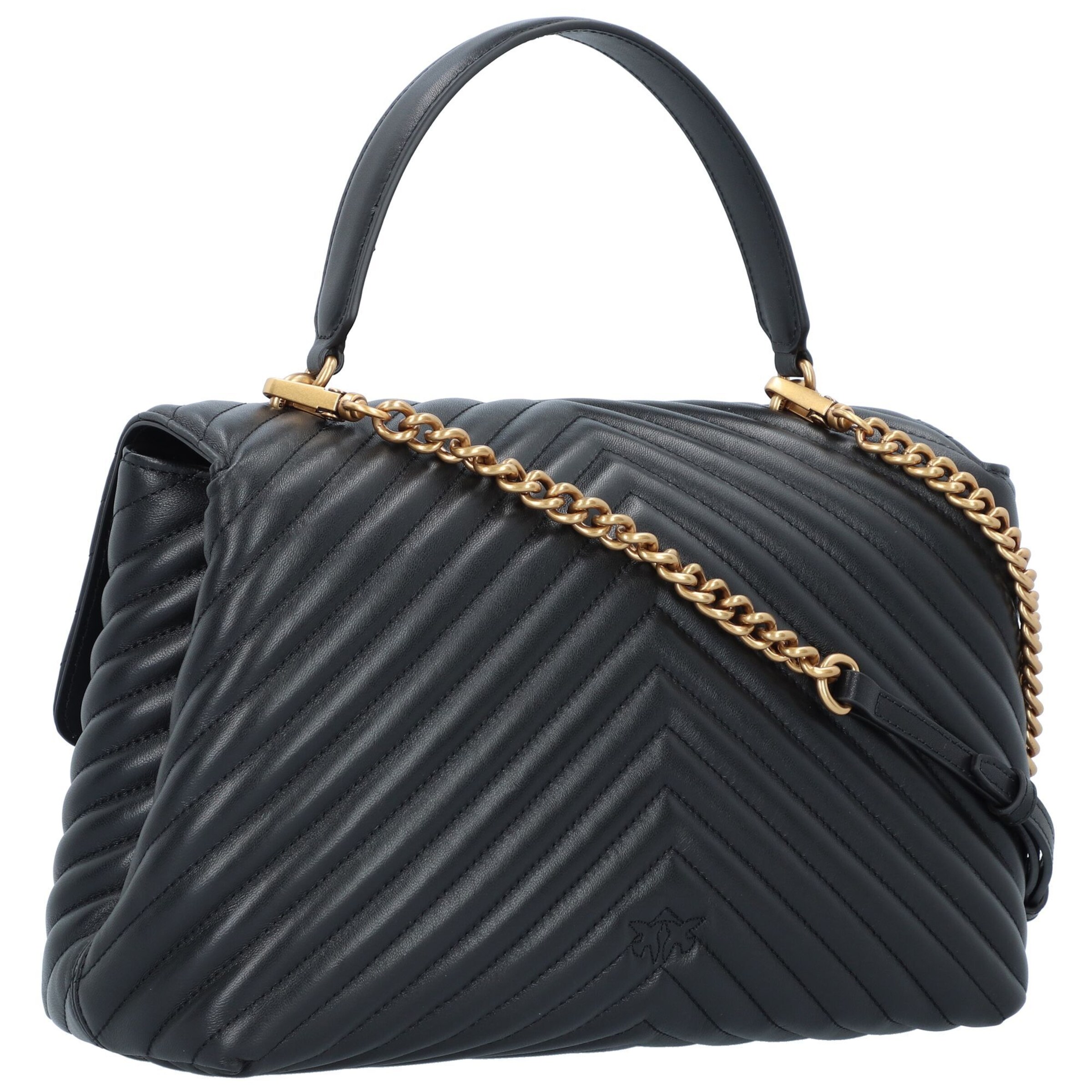 PINKO Schoudertas 'Love Lady' in Zwart