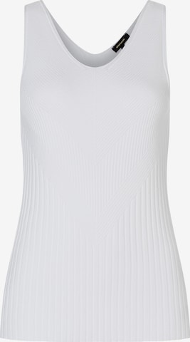 Top in maglia di MORE & MORE in bianco: frontale