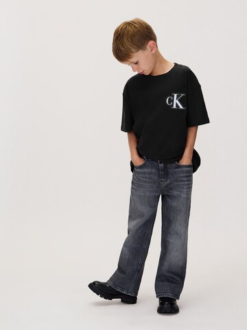 juoda Calvin Klein Jeans Marškinėliai