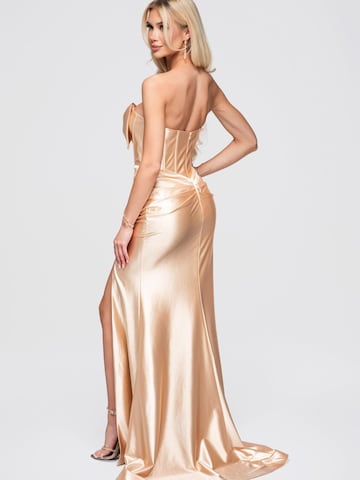 Ombre Evening dress in Gold
