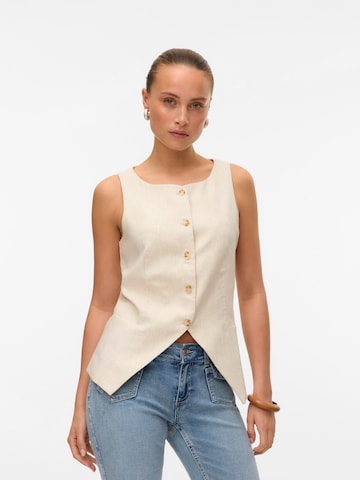 VERO MODA - Chaleco para traje 'VMForence' en blanco: frente
