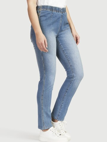 Cellbes of Sweden Slim fit Jeggings in Blue: front