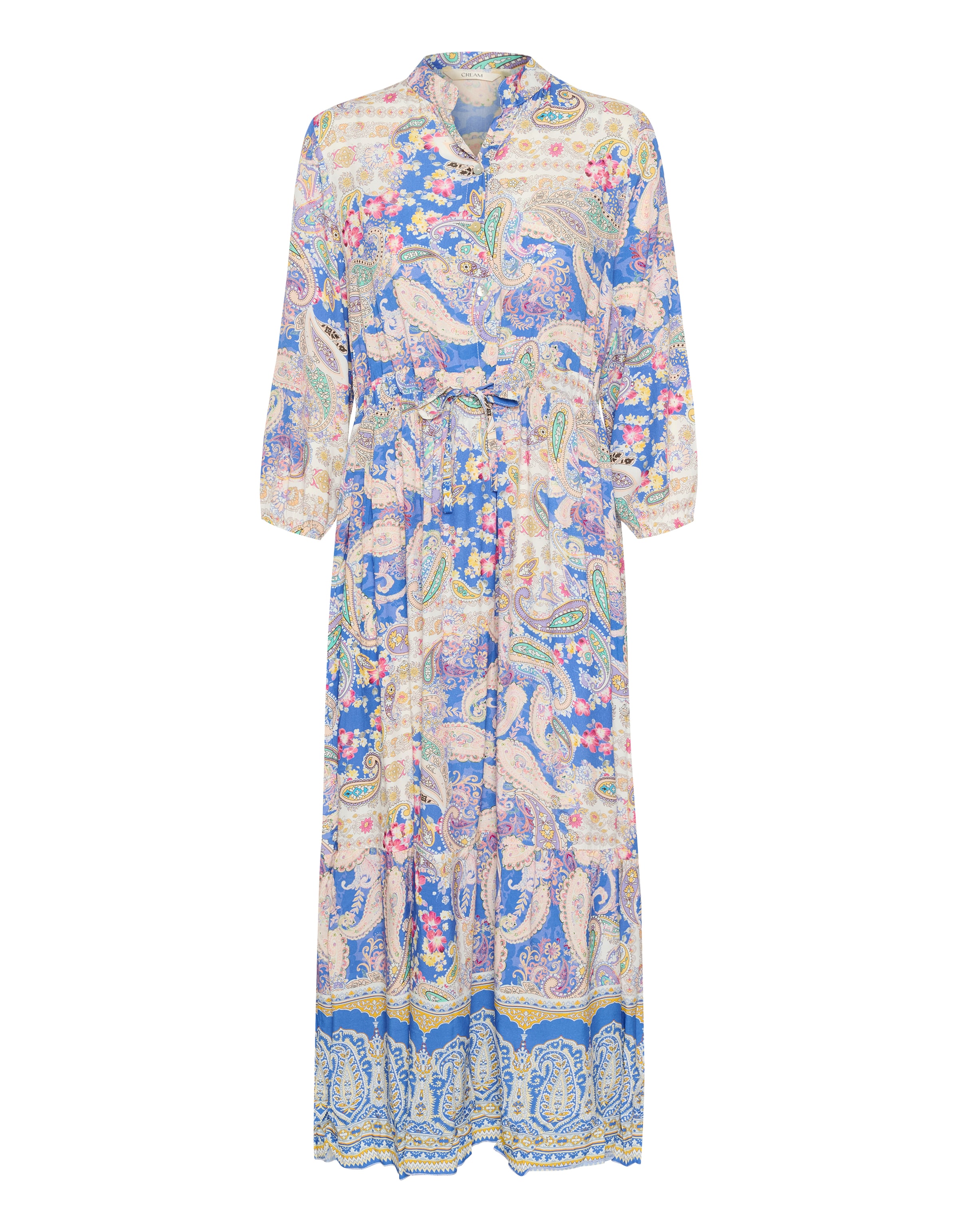 Robe-chemise 'Alora' Cream en bleu : devant