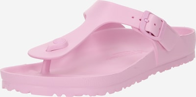 BIRKENSTOCK Tongs 'Gizeh' en rose, Vue avec produit