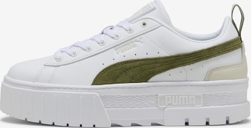 PUMA Sneakers laag 'Mayze' in Wit: voorkant
