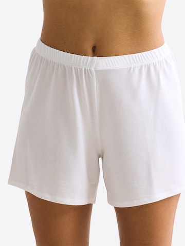 Erlich Textil - Calças de pijama em branco