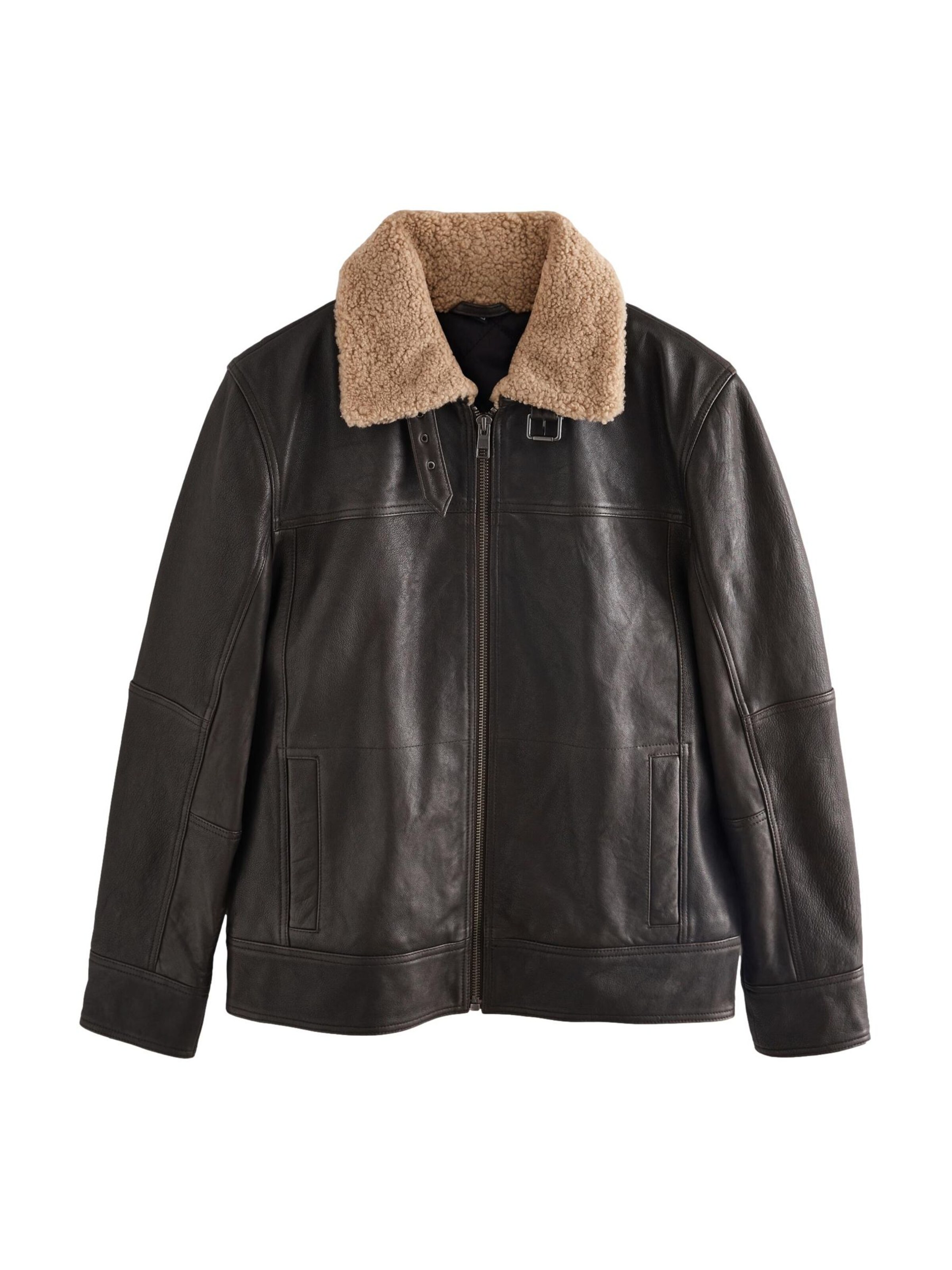 Next Jacke in Braun: Vorderseite