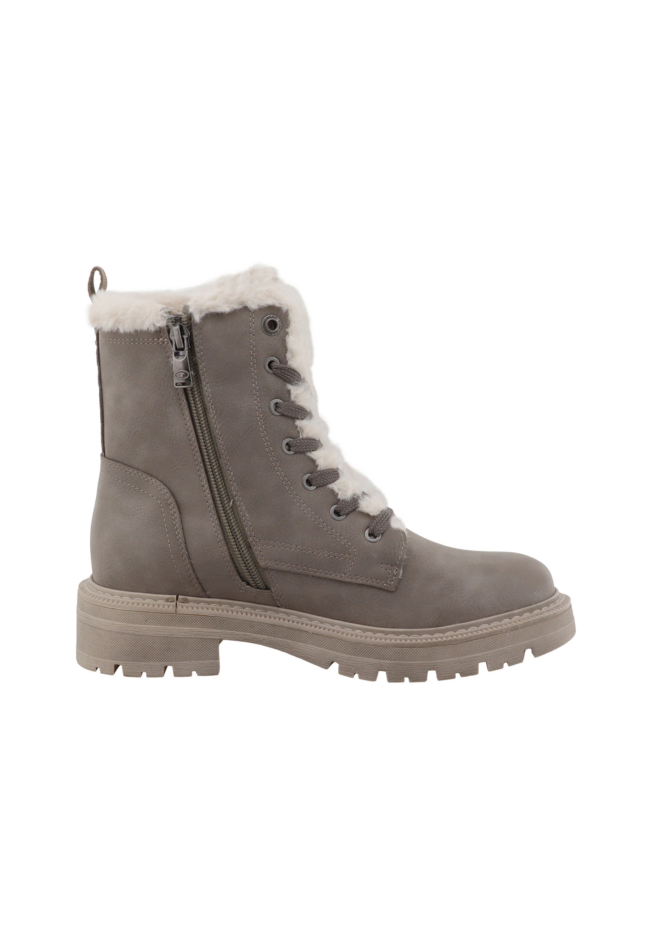 TOM TAILOR Snowboots in Grijs: voorkant