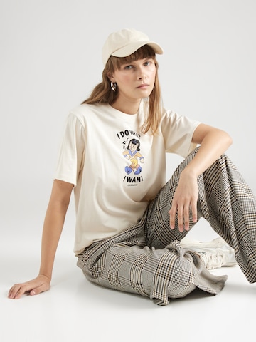 Iriedaily - Camiseta 'Do What' en blanco