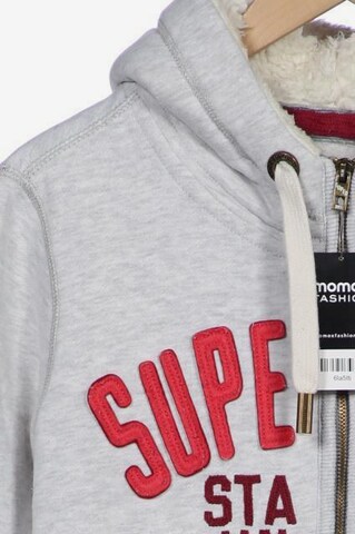 Superdry Sweatshirt & Zip-Up Hoodie in L in Grey