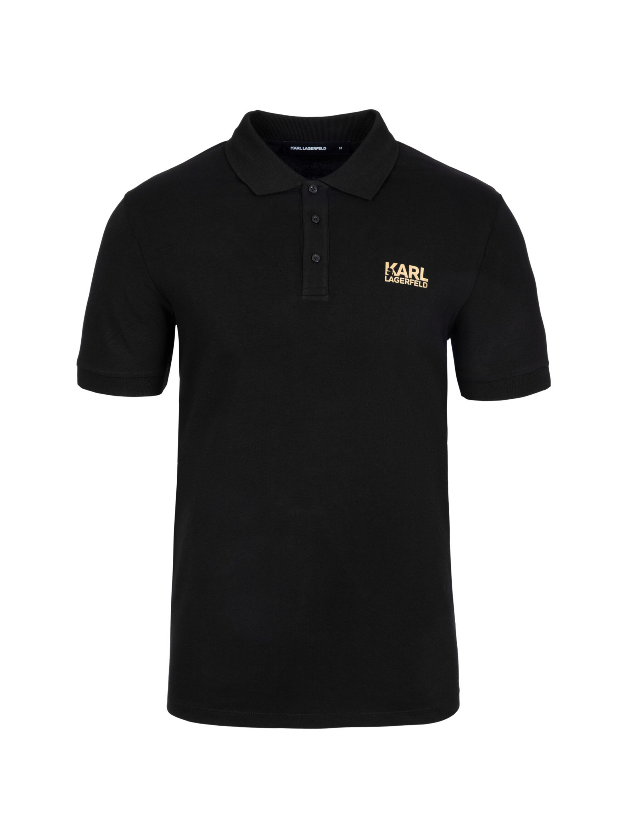 Karl Lagerfeld - Camisa em preto: frente