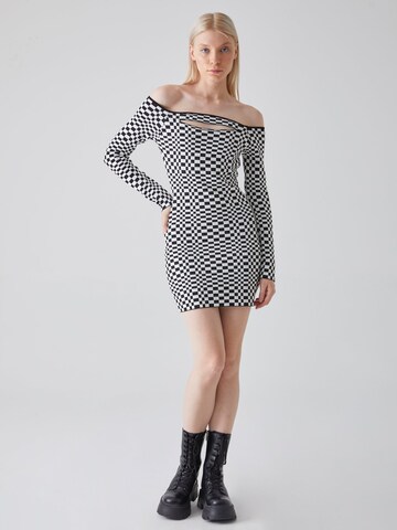 LTB Kleid 'Doyele' in Schwarz